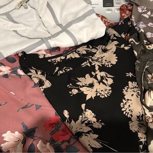 Bundle of 13 Blouses for casual or business wear. Various colors. Size XXL/14/16
